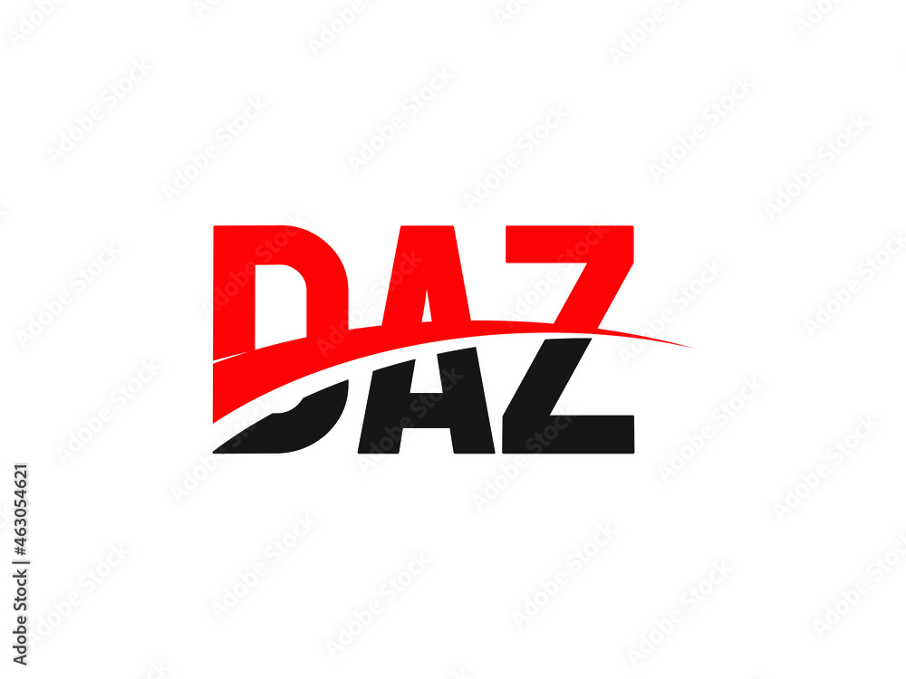 DAZ Letter Initial Logo Design Vector Illustration DAZ Letter Initial Logo Design Vector Illustration