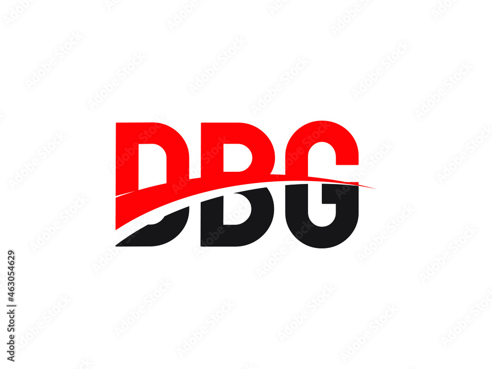 DBG Letter Initial Logo Design Vector Illustration DBG Letter Initial Logo Design Vector Illustration