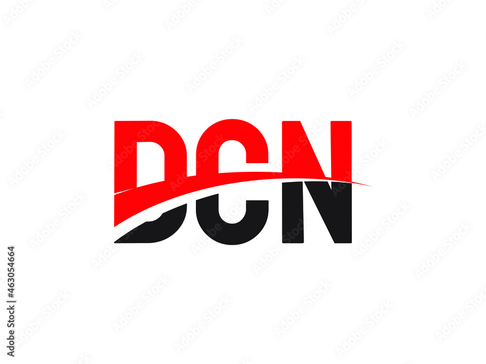 DCN Letter Initial Logo Design Vector Illustration
