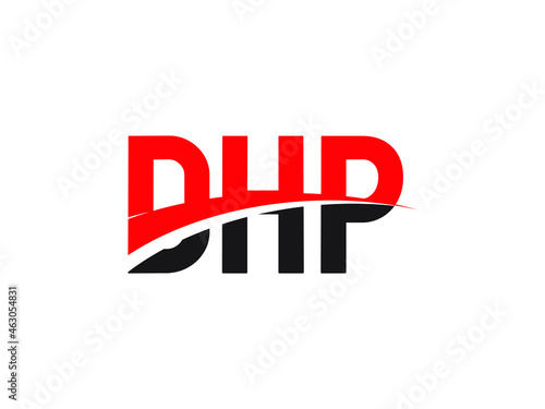 DHP Letter Initial Logo Design Vector Illustration