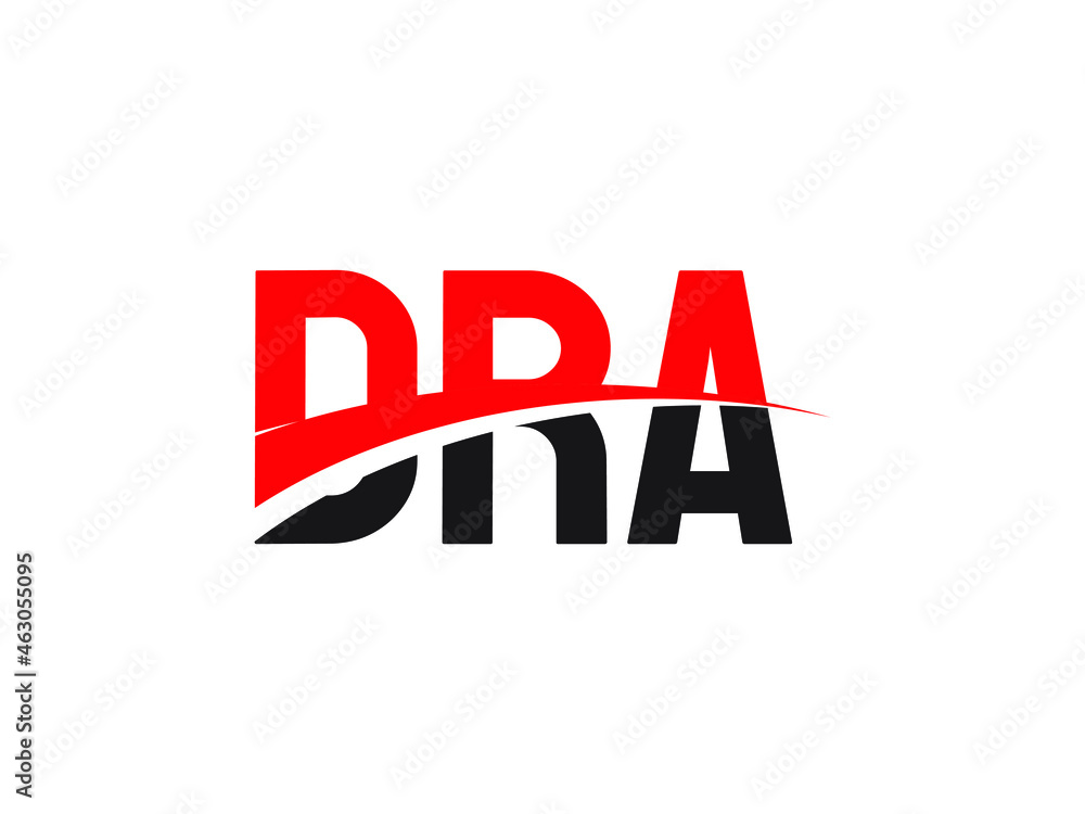DRA Letter Initial Logo Design Vector Illustration DRA Letter Initial Logo Design Vector Illustration