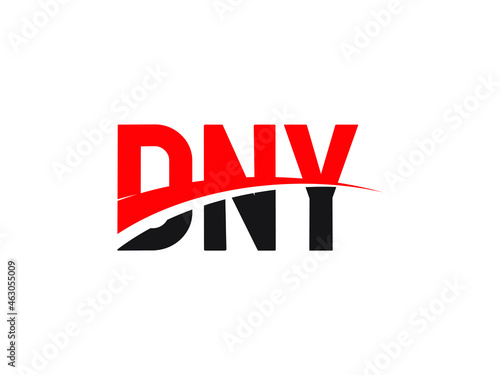 DNY Letter Initial Logo Design Vector Illustration