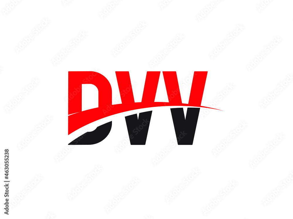 DVV Letter Initial Logo Design Vector Illustration DVV Letter Initial Logo Design Vector Illustration