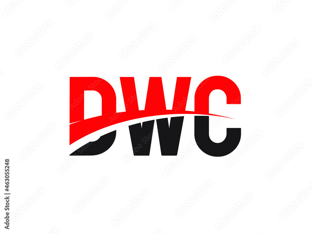DWC Letter Initial Logo Design Vector Illustration DWC Letter Initial Logo Design Vector Illustration