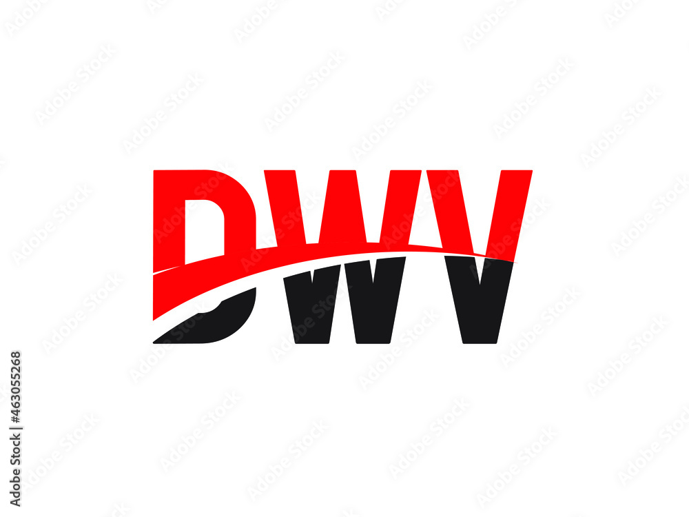 DWV Letter Initial Logo Design Vector Illustration DWV Letter Initial Logo Design Vector Illustration