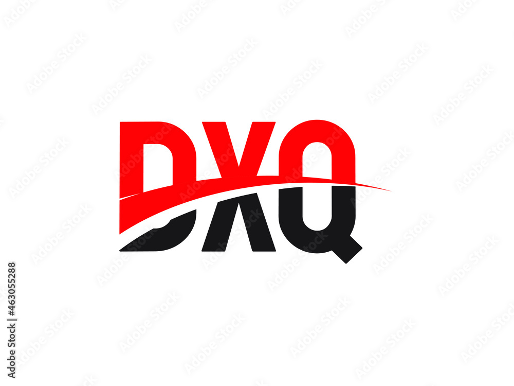 DXQ Letter Initial Logo Design Vector Illustration DXQ Letter Initial Logo Design Vector Illustration
