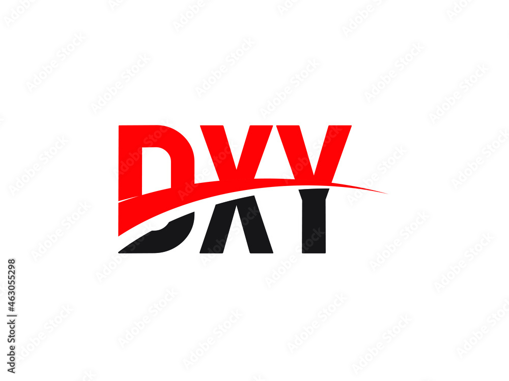 DXY Letter Initial Logo Design Vector Illustration