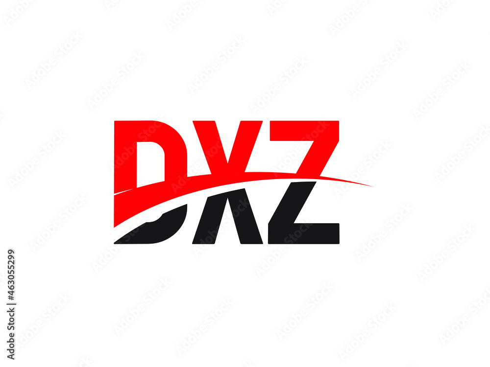 Obraz premium DXZ Letter Initial Logo Design Vector Illustration