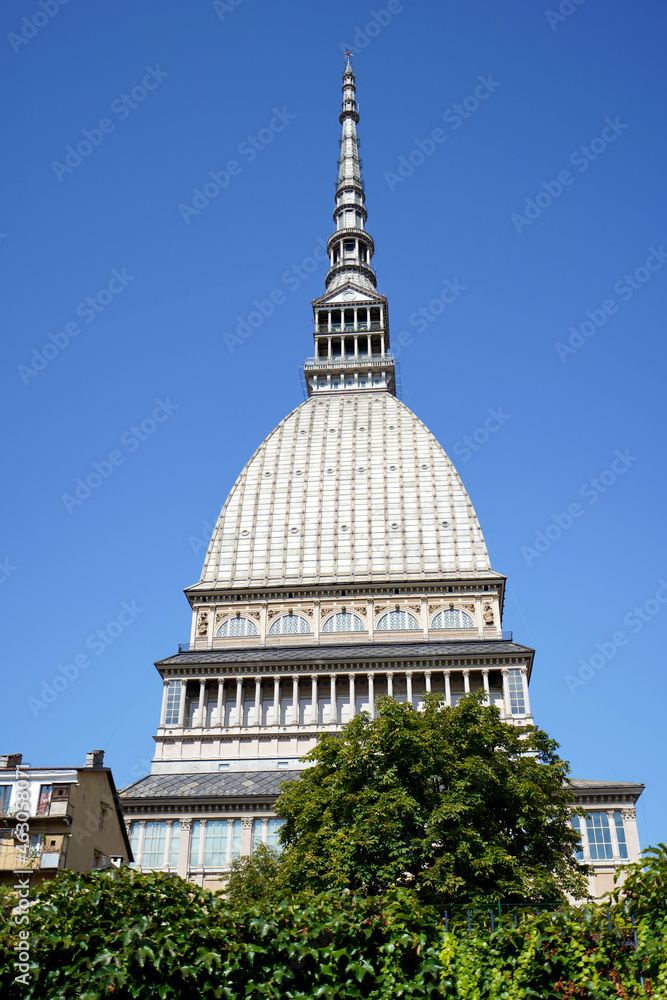 The Mole Antonelliana is a major landmark building in Turin, Italy