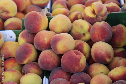 group of peaches for sale