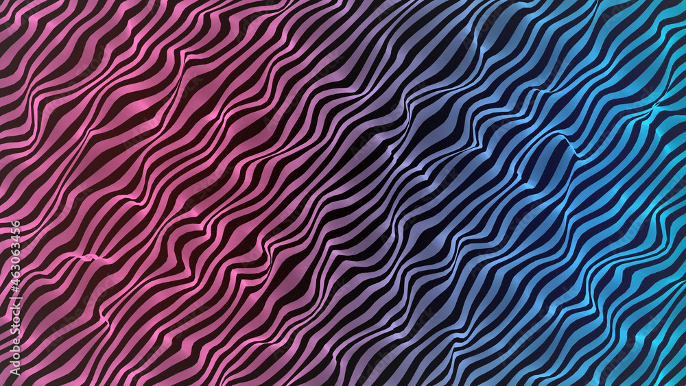 Futuristic grid wave of blue halftone digital lines data smooth seamless animation on dark with dim light background. For cyber technology, sound visualization, big data
Futuristic grid wave of blue halftone digital lines data smooth seamless animation on dark with dim light background. For cyber technology, sound visualization, big data