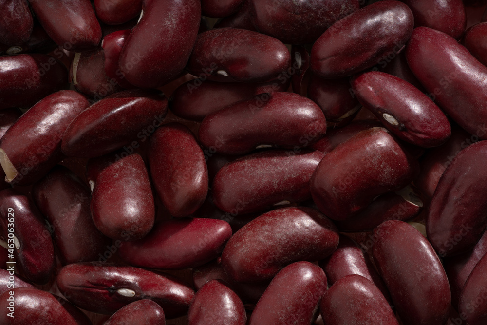 Detailed and large close up shot of kidney beans. Detailed and large close up shot of kidney beans.