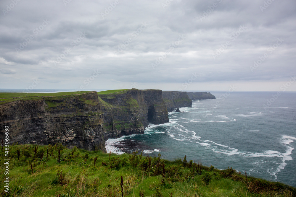 Cliffs of Moher at sunset in Co. Clare, Ireland Cliffs of Moher at sunset in Co. Clare, Ireland