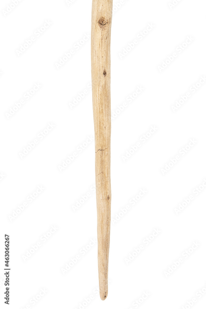 Part of driftwood isolated on white Part of driftwood isolated on white