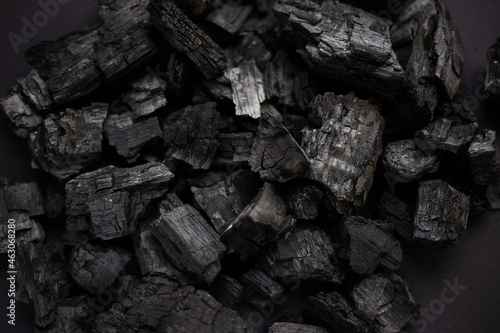 charcoal, coal