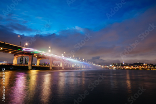 Banpo Bridge Seoul South Korea