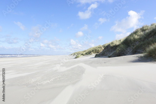 Fototapeta Naklejka Na Ścianę i Meble -  North sea beach, island Ameland, Dutch