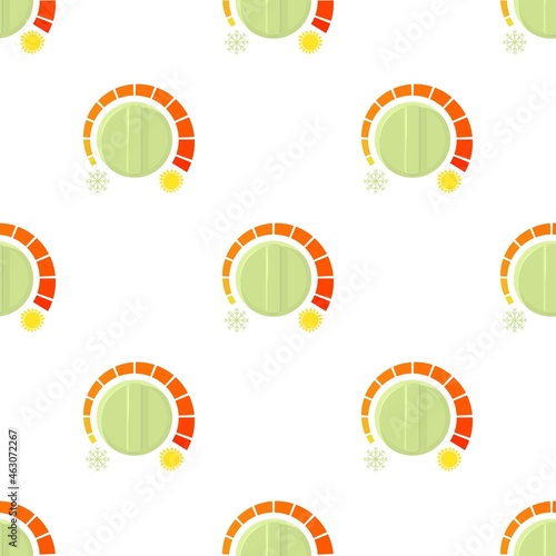 Cold heat regulator pattern seamless background texture repeat wallpaper geometric vector