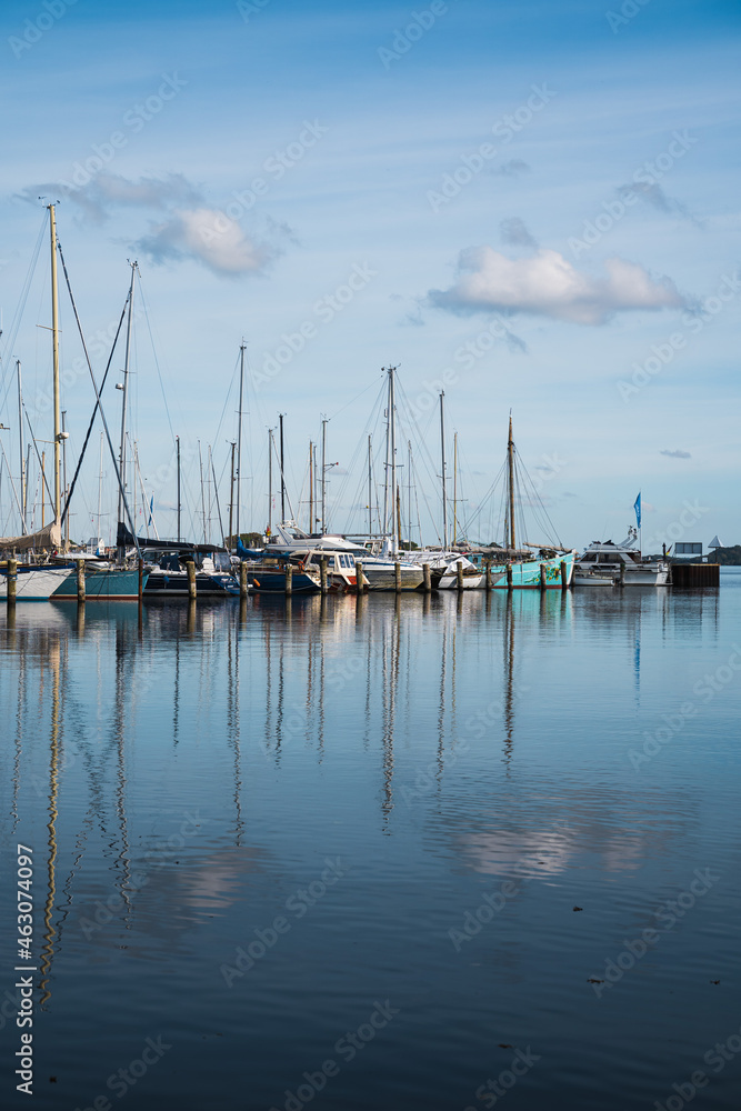 Fototapeta premium Yachthafen in Schleswig