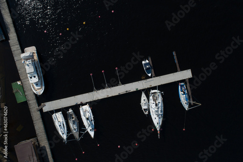 boats at the pier