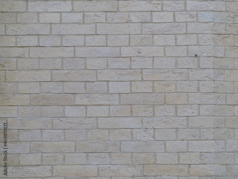 Fototapeta premium brick wall in the old city. light brick brick wall. background