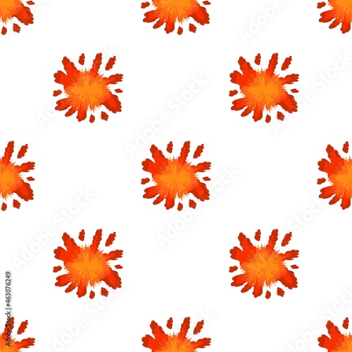 Red explosion pattern seamless background texture repeat wallpaper geometric vector