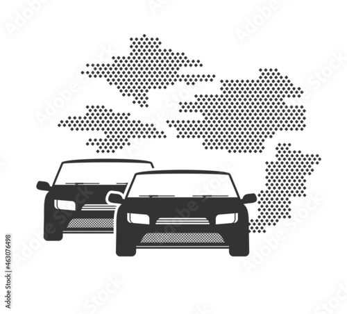 Design of pollution CO2 cars