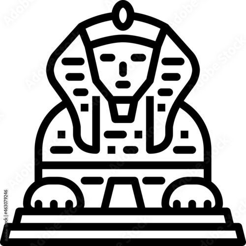 sphinx outline icon