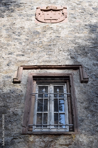 Fenster des Turm der Ruine der Burg Aremberg photo