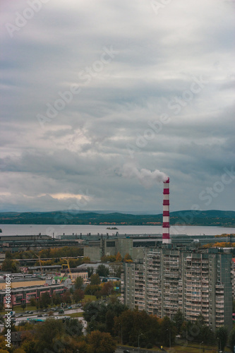 chimney in the city © Nikolai