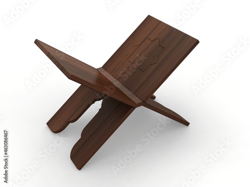 Rehal, book-rest for Koran, 3D model.