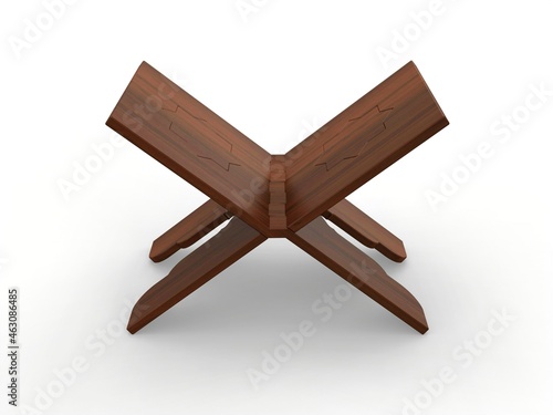 Rehal, book-rest for Koran, 3D model.