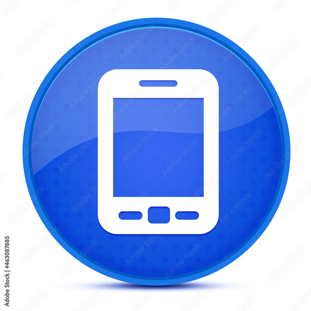 Download aesthetic glossy blue round button abstract Download aesthetic glossy blue round button abstract