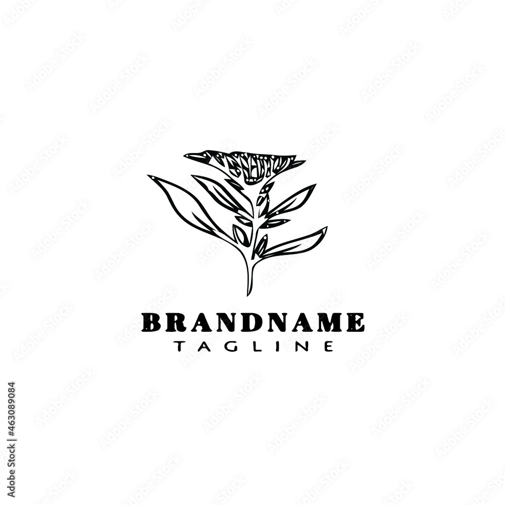 flower logo icon design template black isolated vector illustration flower logo icon design template black isolated vector illustration