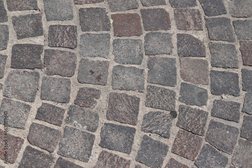 stone pavement texture as a background