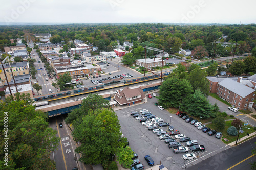 Aerial Drone of Metuchen New Jersey 