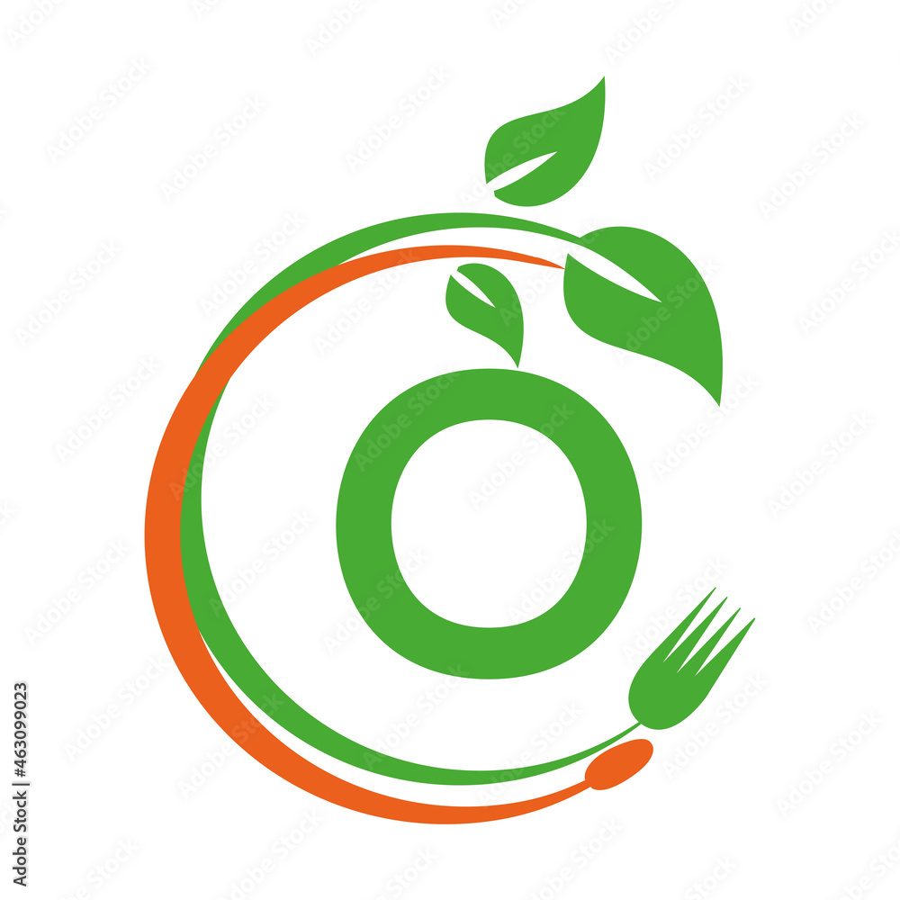 O Letter Logo circle, Vector, restaurant, Template, Icon O Letter Logo circle, Vector, restaurant, Template, Icon