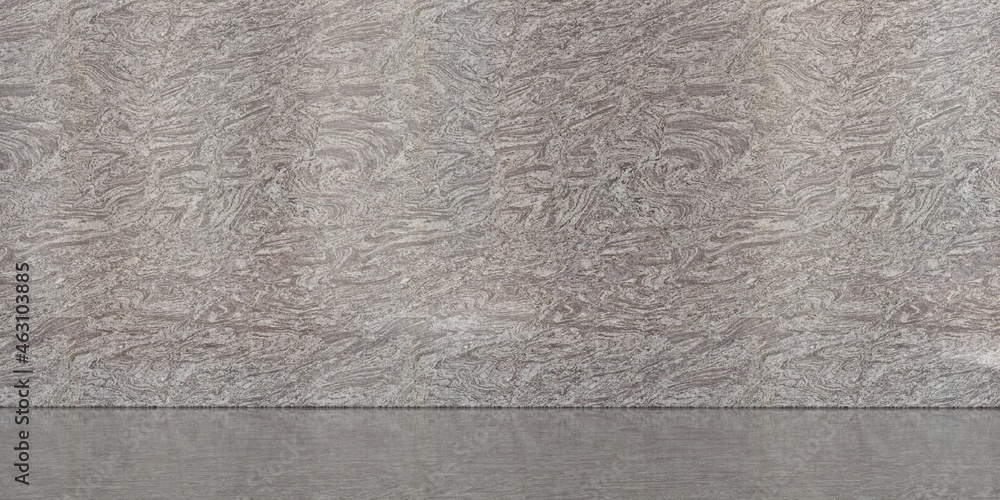 Fototapeta premium Empty room for displaying products and interior solutions, can also be used as a background image