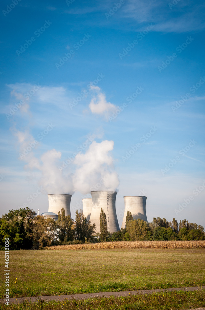 Tours de refroidissement de centrale nucléaire