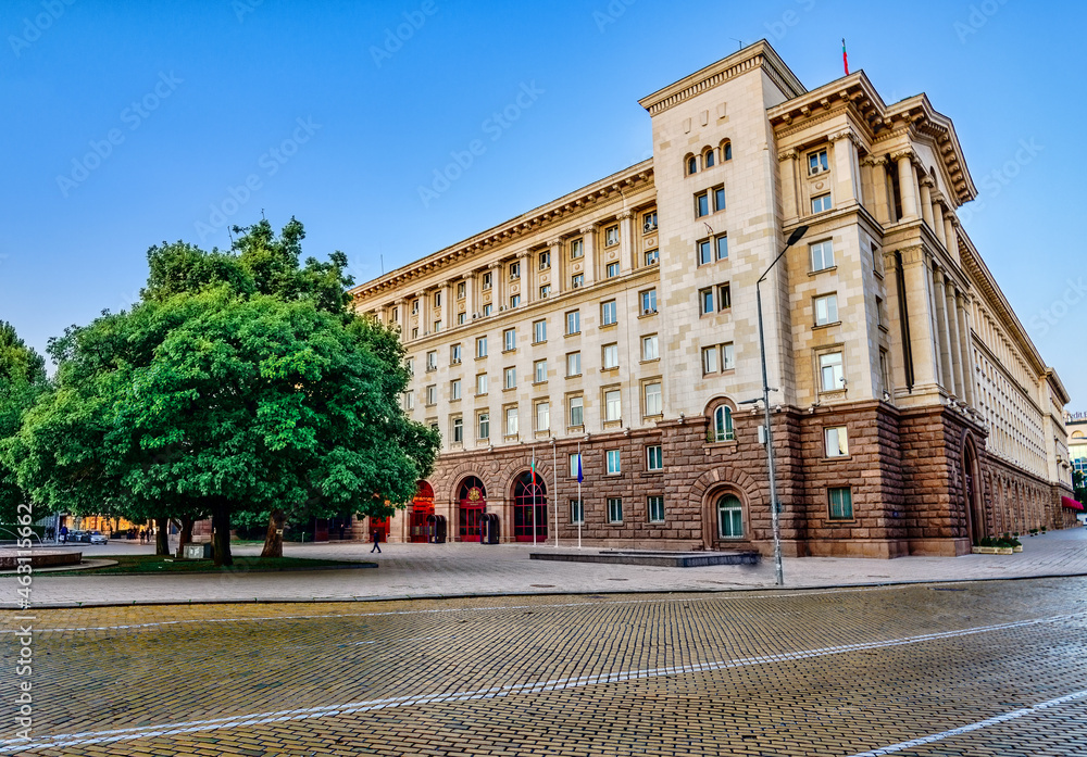 President hall building in Sofia, Bulgaria
