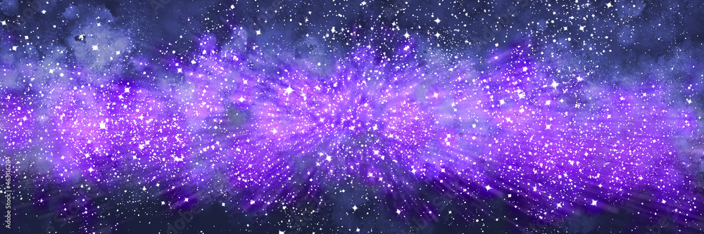 Space background with realistic nebula and lots of shining stars. Infinite universe and starry night. Colorful cosmos with stardust and the Milky Way. Magical color galaxy. Space background with realistic nebula and lots of shining stars. Infinite universe and starry night. Colorful cosmos with stardust and the Milky Way. Magical color galaxy.