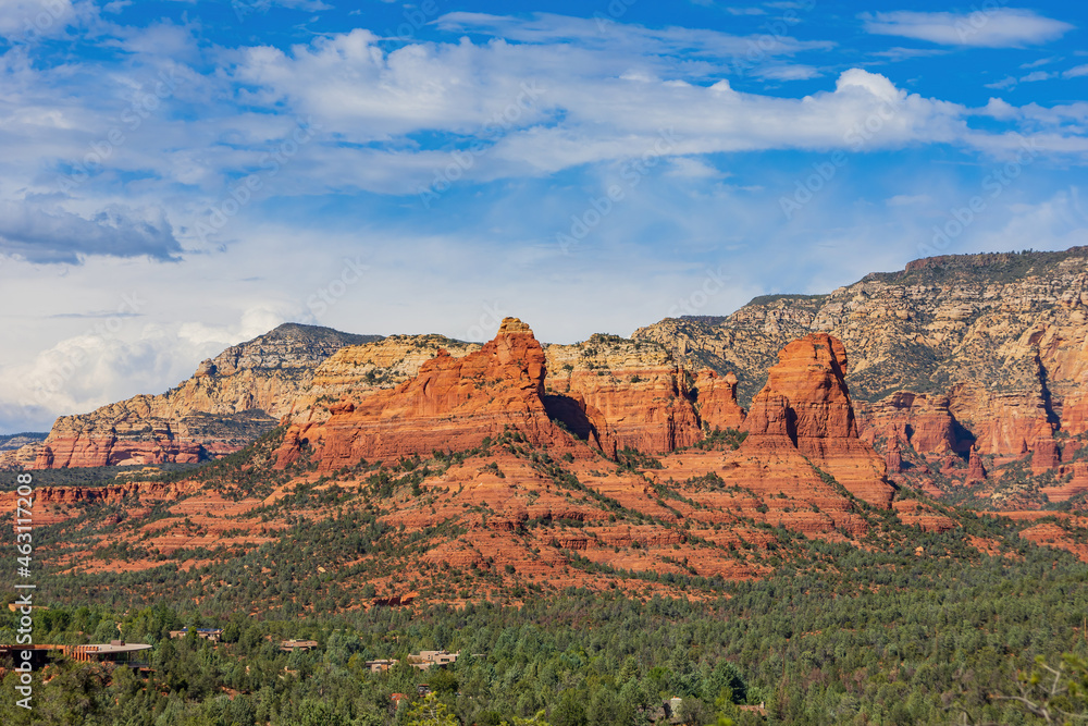 Fototapeta premium Sunny landscape of Sedona