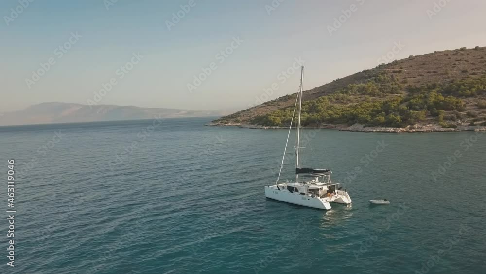 Travel around Greece yachts in Ionic Sea video 4K drone Travel around Greece yachts in Ionic Sea video 4K drone