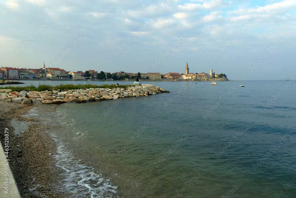 Küste bei Porec in Kroatien