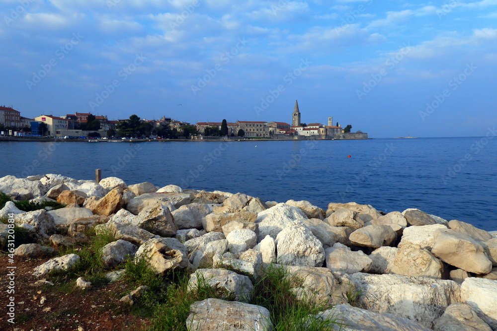 Küste bei Porec in Kroatien