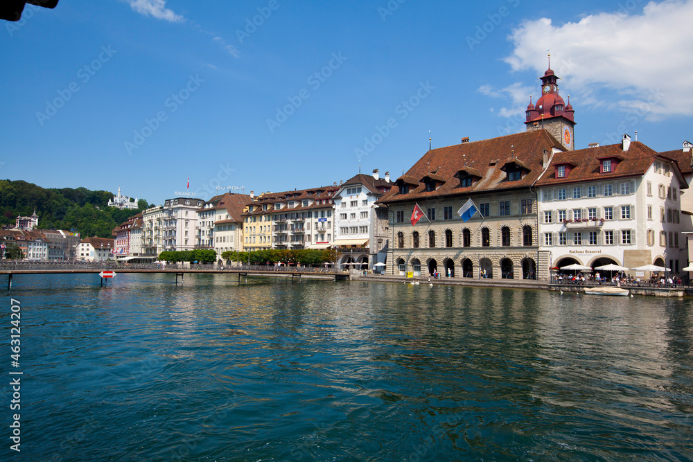 Obraz premium Luzern am Vierwaldstättersee