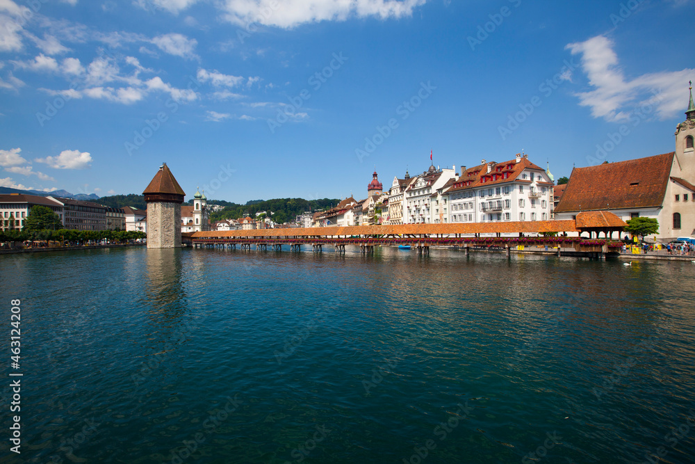 Fototapeta premium Luzern am Vierwaldstättersee
