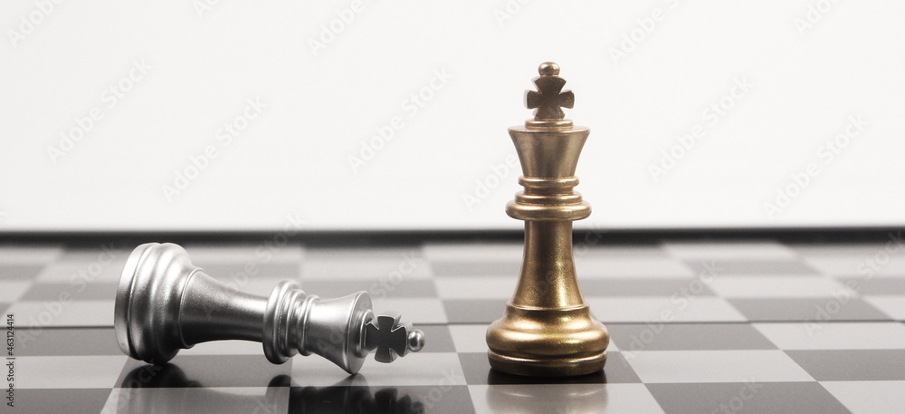 Chess board game concept of business ideas and competition strategy concept Chess board game concept of business ideas and competition strategy concept