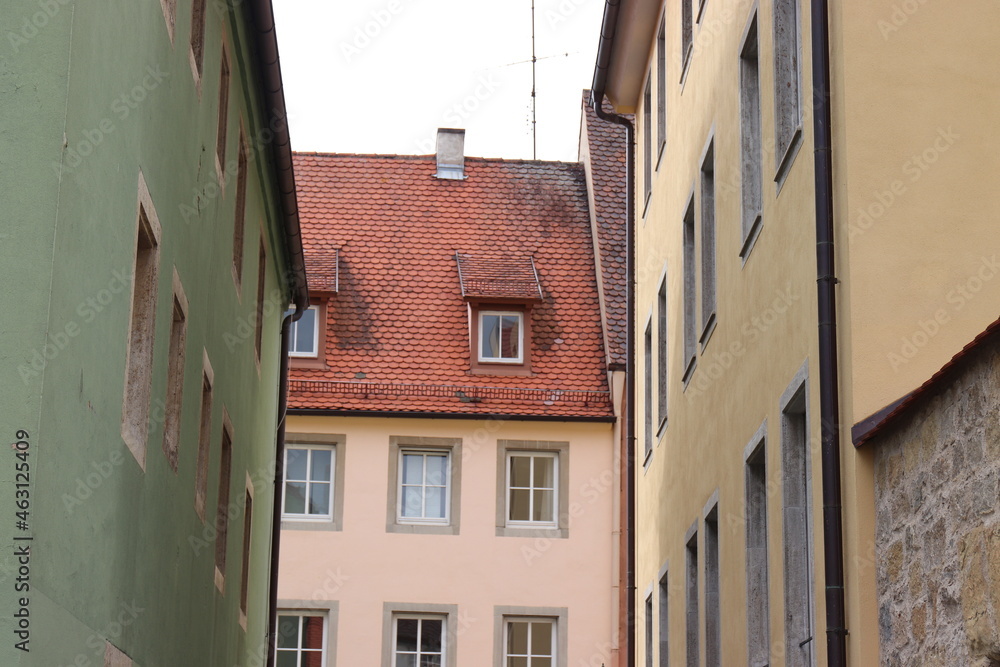 Naklejka premium Architektur in Rothenburg ob der Tauber. Rothenburg o.d. T.