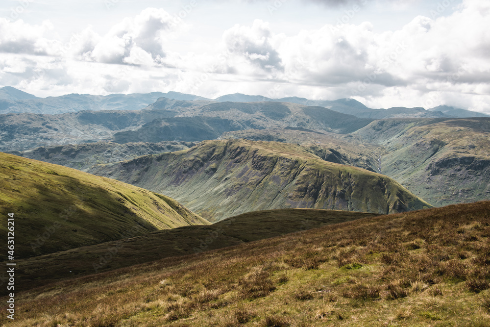 Fototapeta premium Lake District mountains